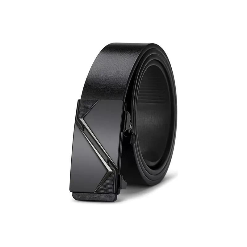 ALIEN BANG Cow Leather Leather Belts Men's 3.3CM-5