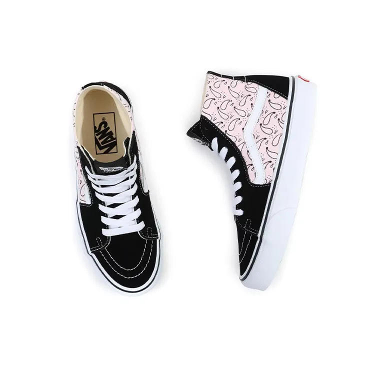 Vans SK8 HI Tapered 'Black White'-3
