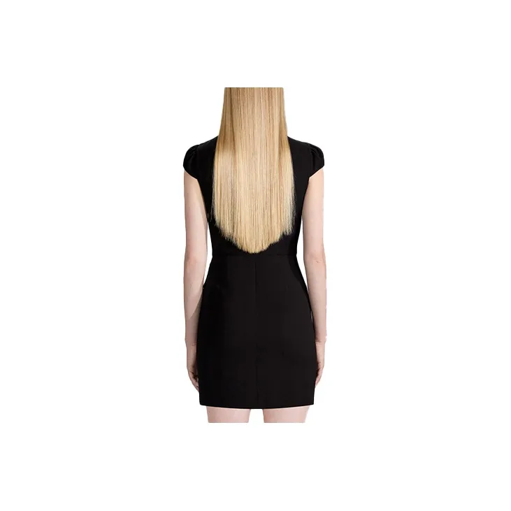 Self-portrait Short-Sleeved Dresses Women's Black-1