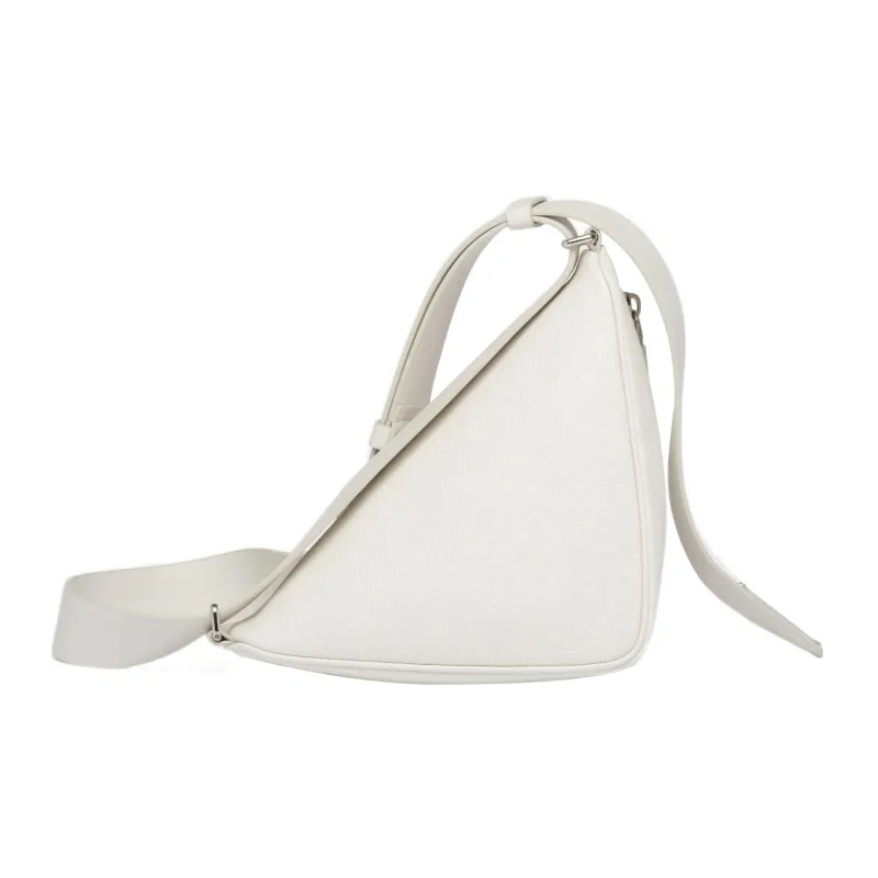 PRADA Saffiano Saffiano Leather Fanny Pack Men's White-2