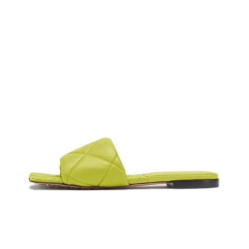 Bottega Veneta Slide Slippers Women's Yellow
