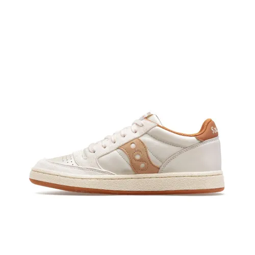 Saucony Skateboard Shoes Women's Low-Top White/Brown