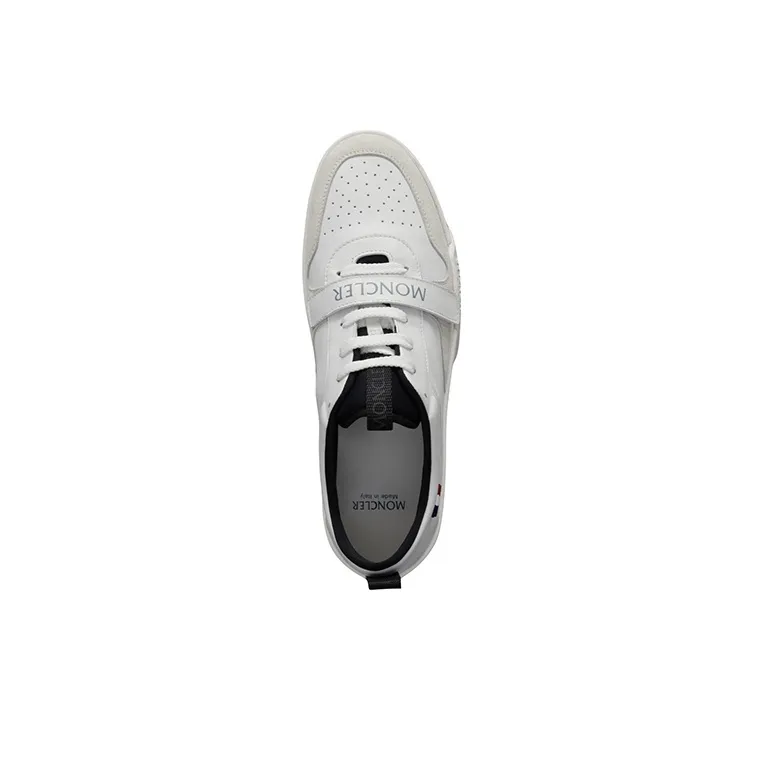 Moncler Promy Low Top Stylish Skateboarding Shoes Men's White-1