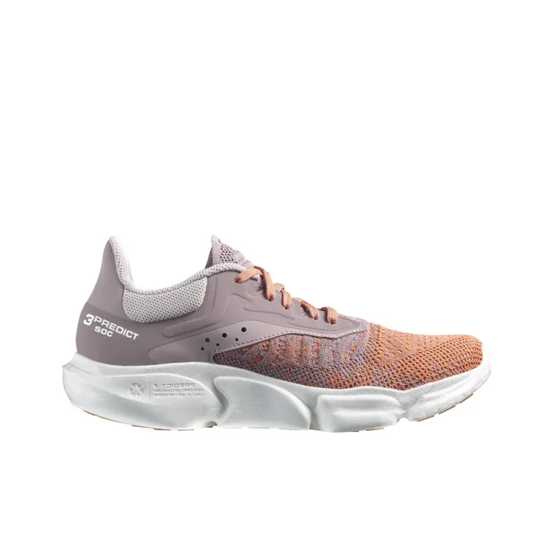 SALOMON Predict Soc 3 Anti-Slip Wear-Resistant Low-Top Sports Women's Gray Orange White-1