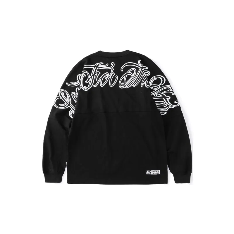 STARTER Straight Long Sleeved T Shirt Unisex-8
