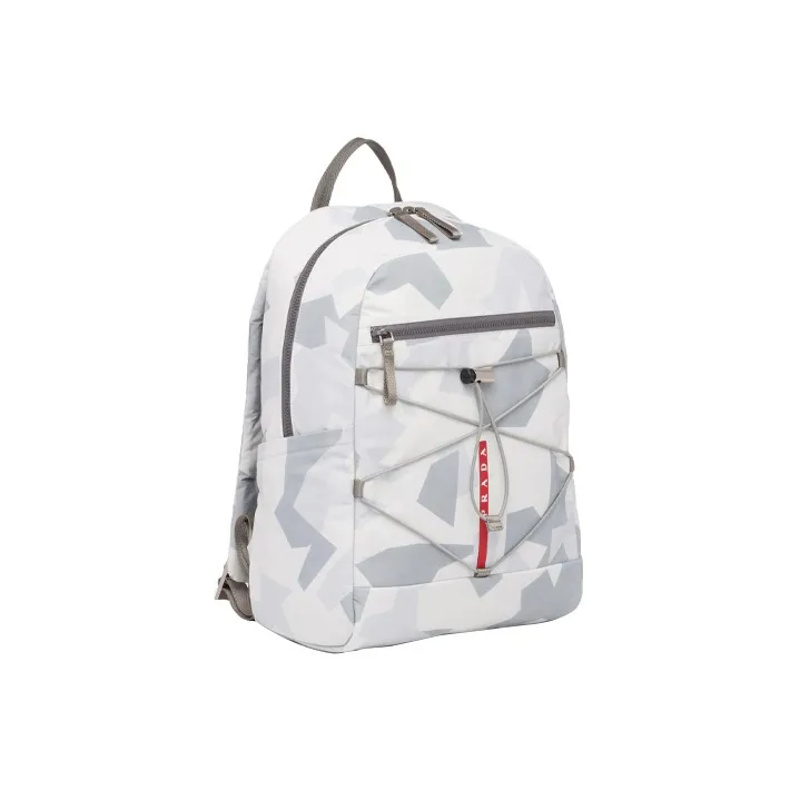 PRADA Nylon Backpack Regular Men's Marble Gray-1