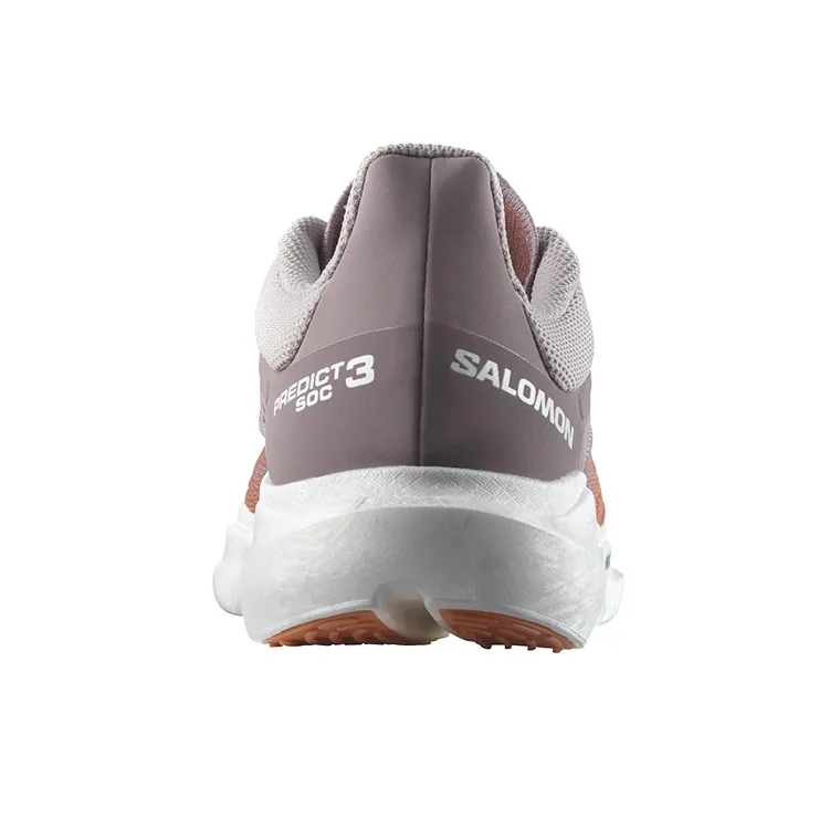 SALOMON Predict Soc 3 Anti-Slip Wear-Resistant Low-Top Sports Women's Gray Orange White-4