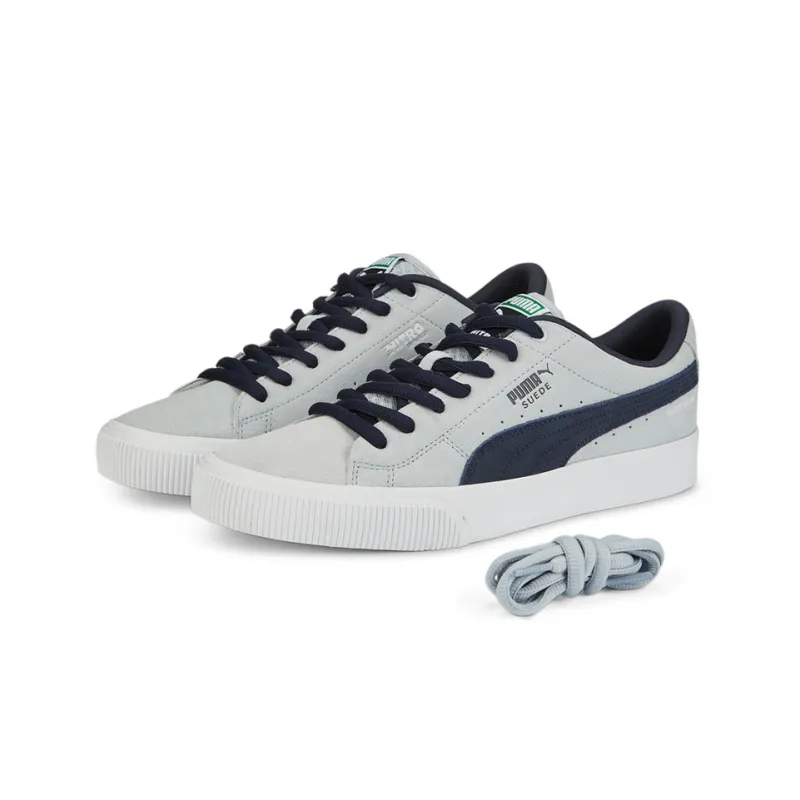 PUMA Suede Skate Nitro 'Platinum Grey Parisian Night'-2