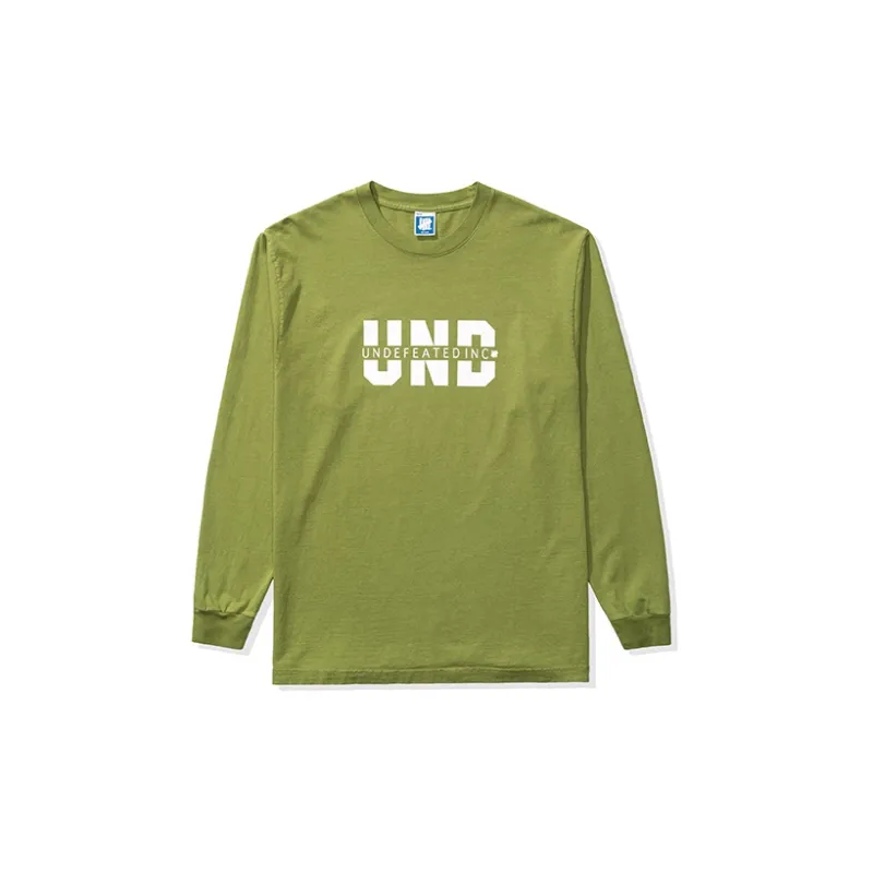 UNDEFEATED Long Sleeved T Shirt Unisex-4