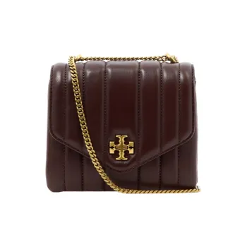 TORY BURCH Leather Shoulder Bag Crossbody Bag Women's Brown