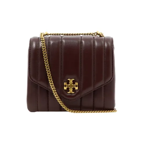 TORY BURCH Leather Shoulder Bag Crossbody Bag Women's Brown