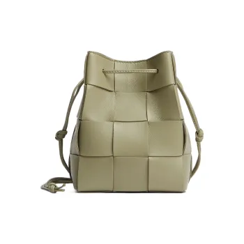 Bottega Veneta Small Cassette Drawstring Shoulder Bag