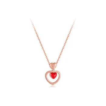 Agatha 925 Sterling Silver Collarbone Necklace Women's