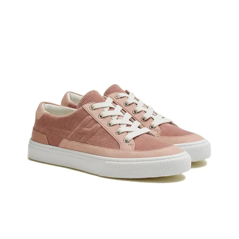 HERMES Deep Low Top Stylish Skateboarding Shoes Women's Pink-3