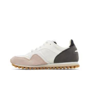 SPALWART Low Top Casual Shoes Unisex White Gray Pink