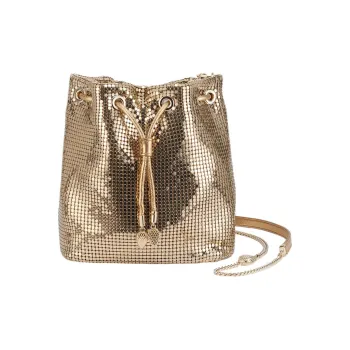 BVLGARI Serpenti Forever Nappa Soft Leather Bucket Bags Crossbody Bag Shoulder Bag Women's Gold