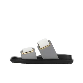 MARNI Fashion Slippers Women's Gray