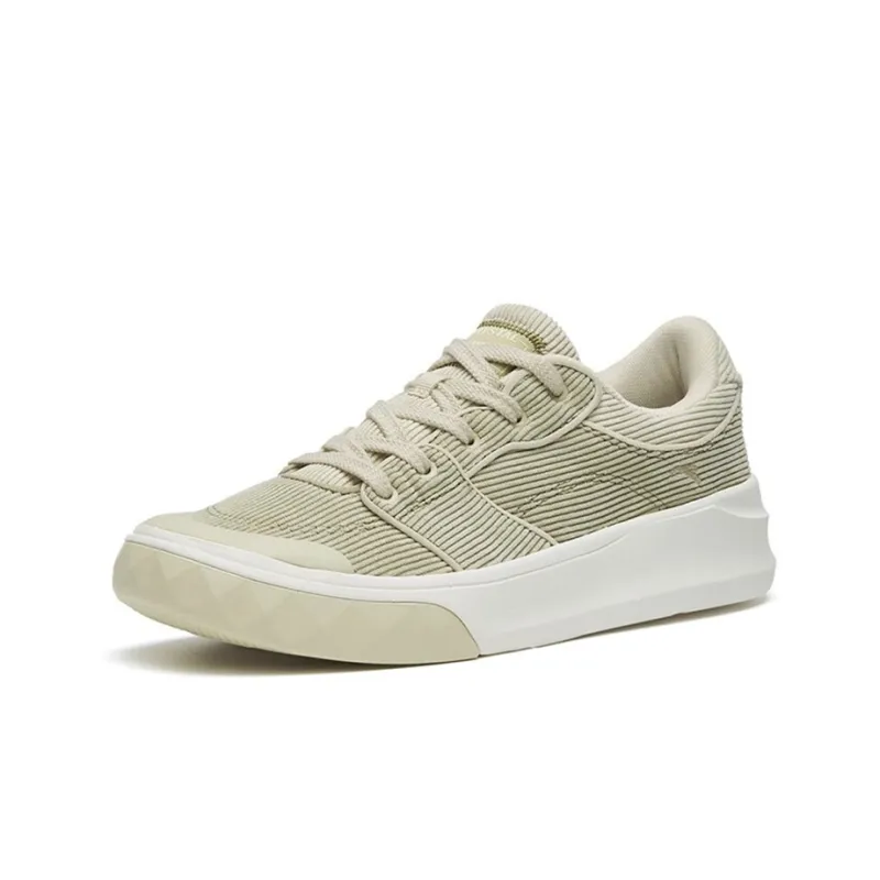 Anta Low-Top Skateboard Shoes Women's Yellow-1
