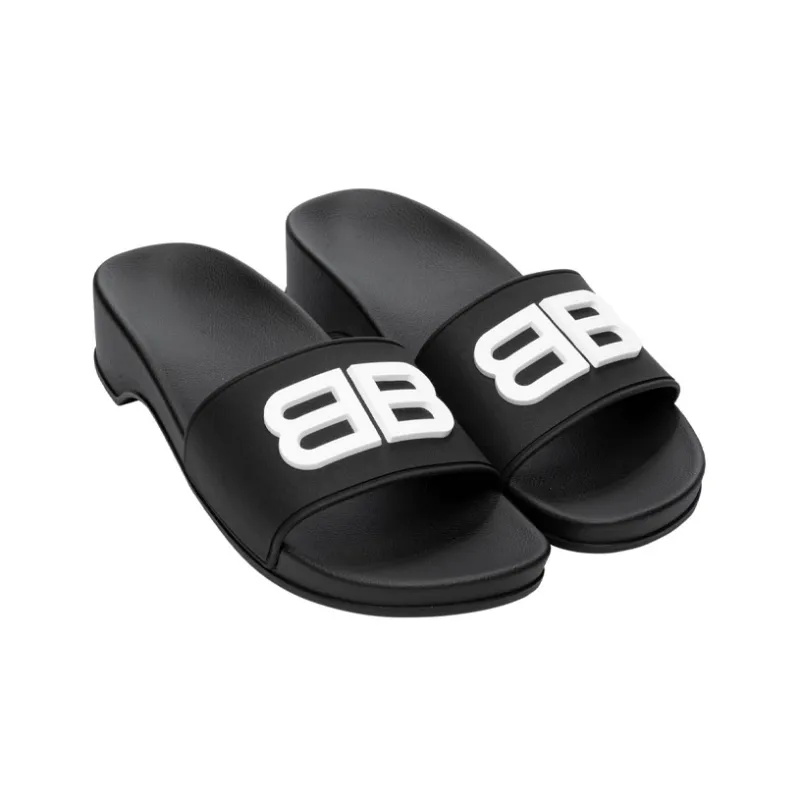 Balenciaga Bb Wedge Slides Women's-2