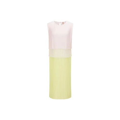 HUGO BOSS Sleeveless Dresses Women's Multicolor