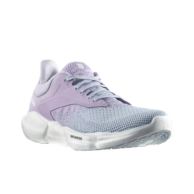 SALOMON Predict Soc 3 Cushioning Anti-Slip And Wear-Resistant Low-Top Running Shoes Women's Purple Blue White-2