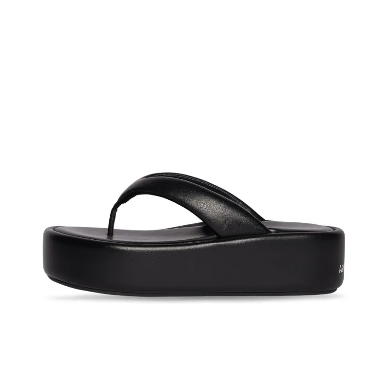 Balenciaga Rise Thong Sandals 'Black' Women's-0