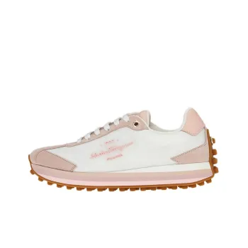 FERRAGAMO Embossed-logo Low-top Sneakers
