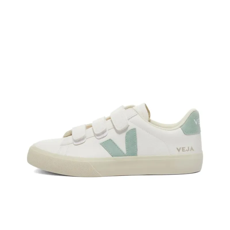 VEJA Recife Chromefree Leather 'White Matcha'-0