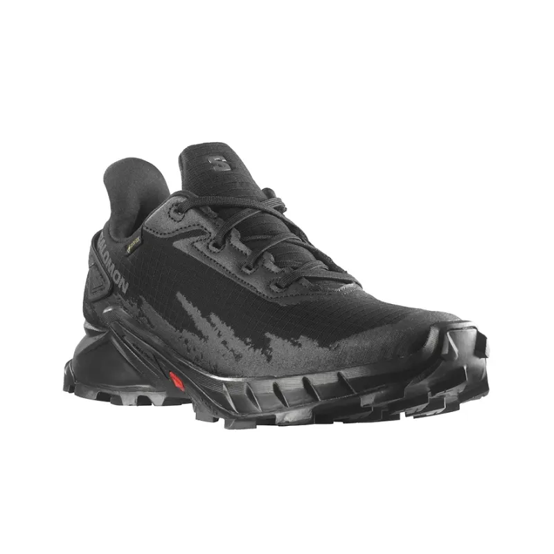 SALOMON Alphacross 4 Cushioning Wear-Resistant Low-Top Running Shoes Women's Black-2