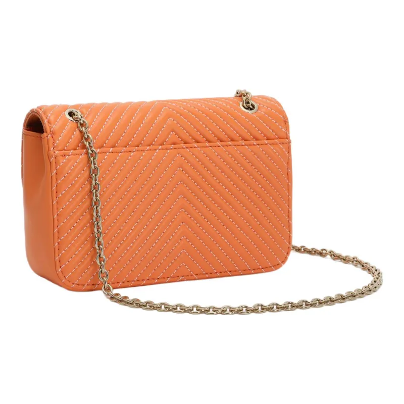 Furla Pop Star Nappa Lambskin Shoulder Bag, Crossbody Bag Trumpets Women's Bright Orange-2