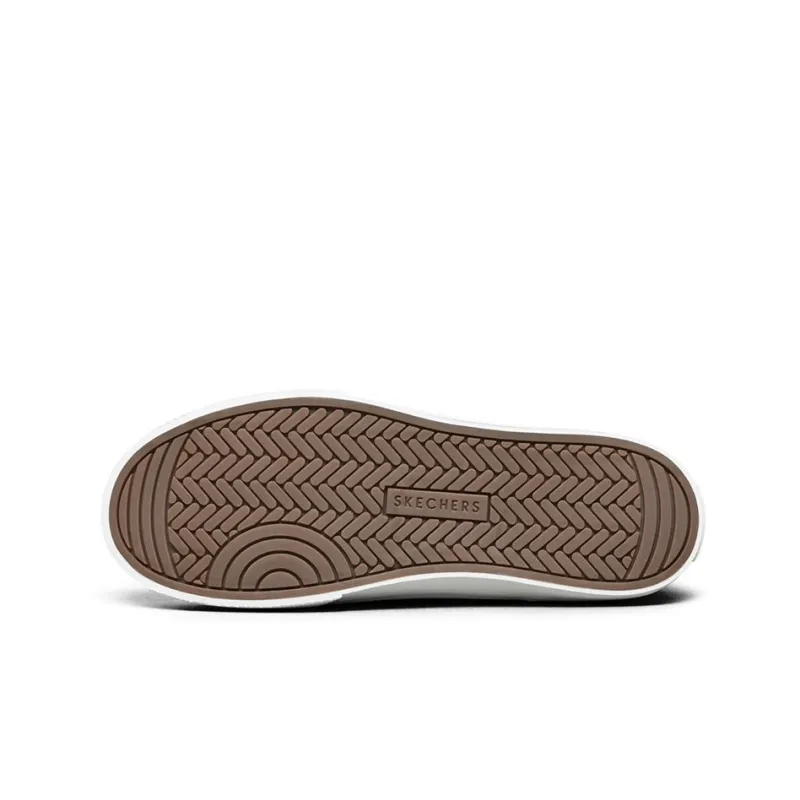 Skechers V'lites Skateboard Shoes Men Low-Top White-4