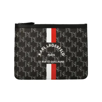 Karl Lagerfeld RSG Monogram-print Pouch