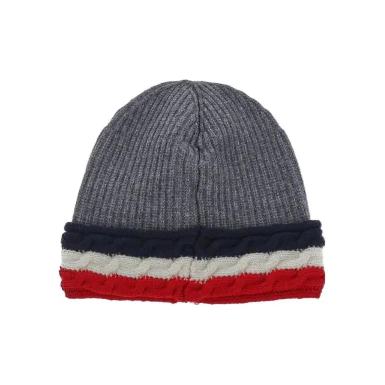 Moncler Enfant Virgin wool Logo patch Hat-1