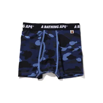 A BATHING APE Color Camo Trunks Red