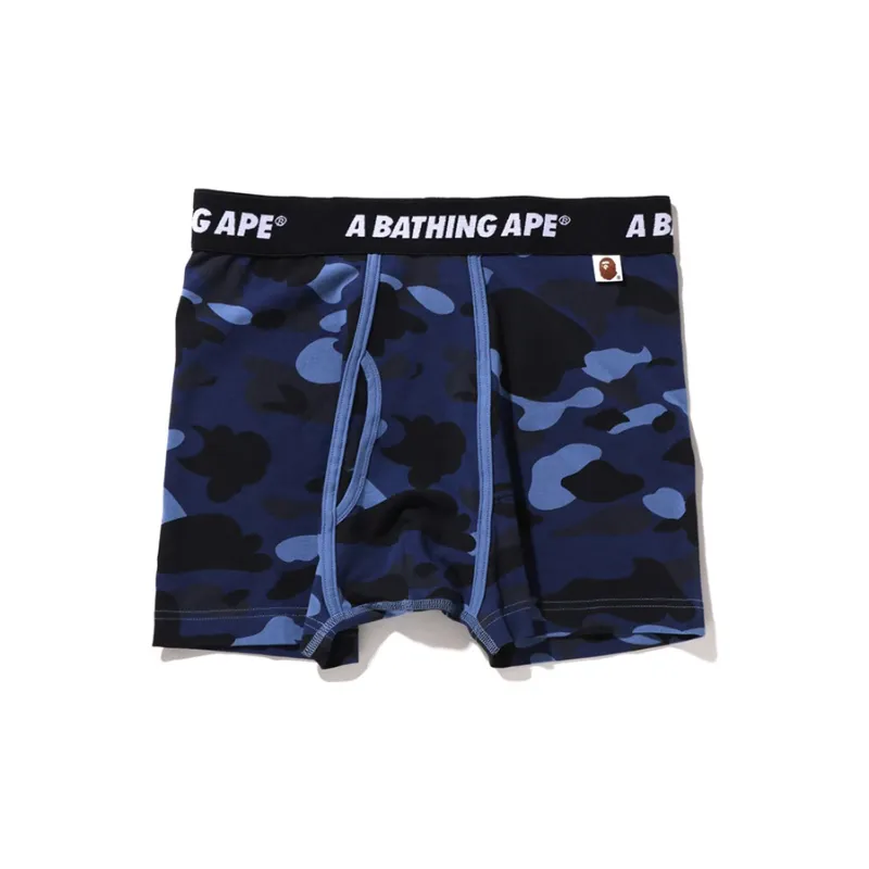 A BATHING APE Color Camo Trunks Red-0