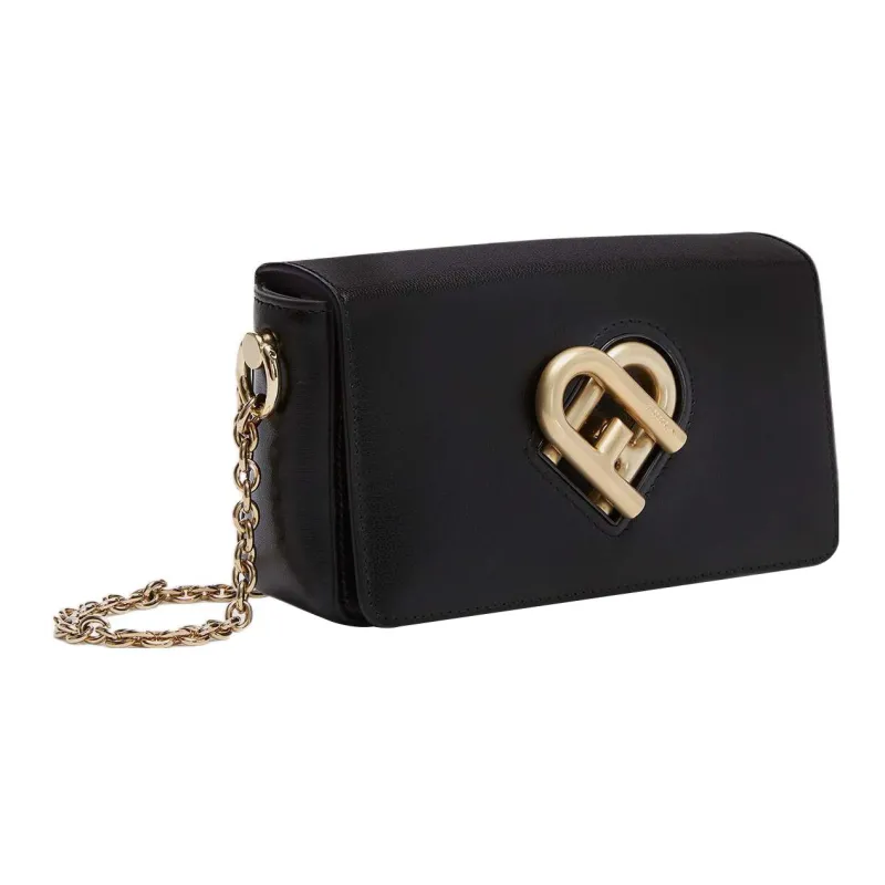 Furla My Joy Taita Calfskin Shoulder Bag Crossbody Bag Mini Women's Black-1