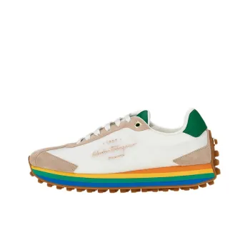 FERRAGAMO Rainbow soled Low top Sneakers