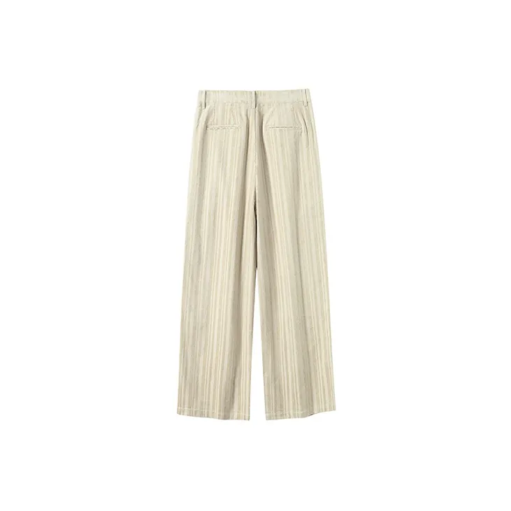 SeminP.ure Spring And Autumn Casual Pants Unisex Solid Color-9
