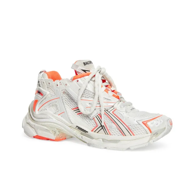 Balenciaga Runner Trainer Fluo Orange-2