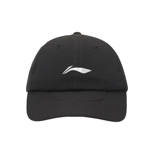 LINING Running Collection Baseball Caps Unisex Black