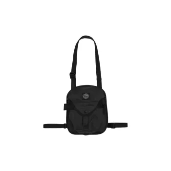 STONE ISLAND Nylon Shoulder Bag, Crossbody Bag Men's Black