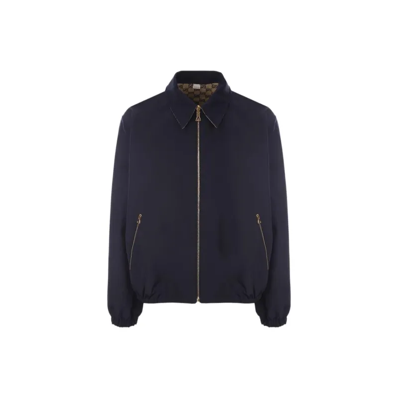 GUCCI All Over Gg Harrington Reversable Jacket-1