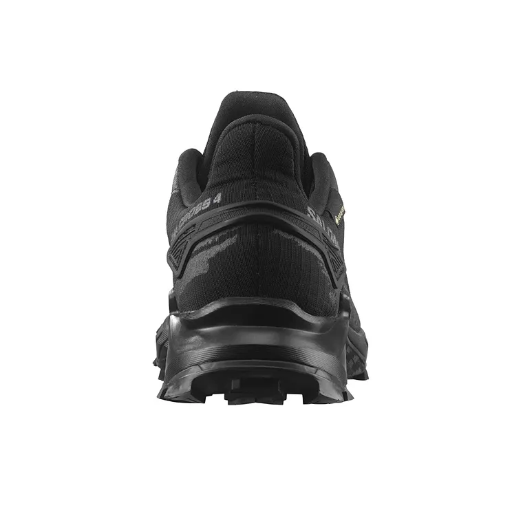 SALOMON Alphacross 4 Cushioning Wear-Resistant Low-Top Running Shoes Women's Black-4