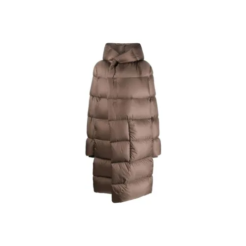 RICK OWENS Down Jacket Women's Brown