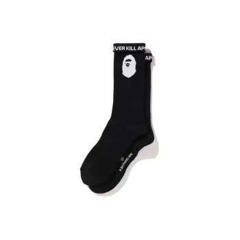 A BATHING APE Unisex Mid Calf Socks