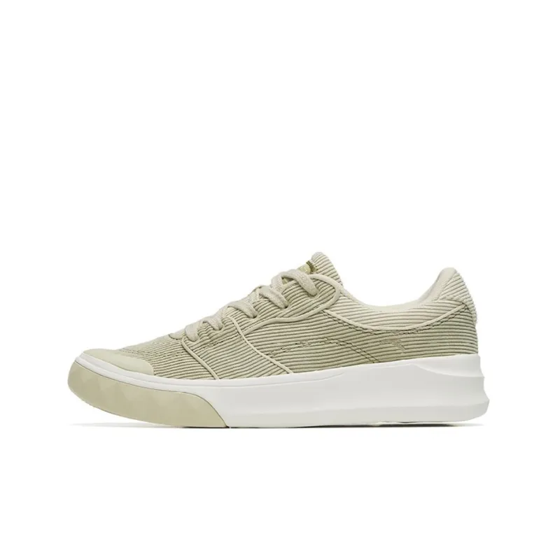 Anta Low-Top Skateboard Shoes Women's Yellow-0