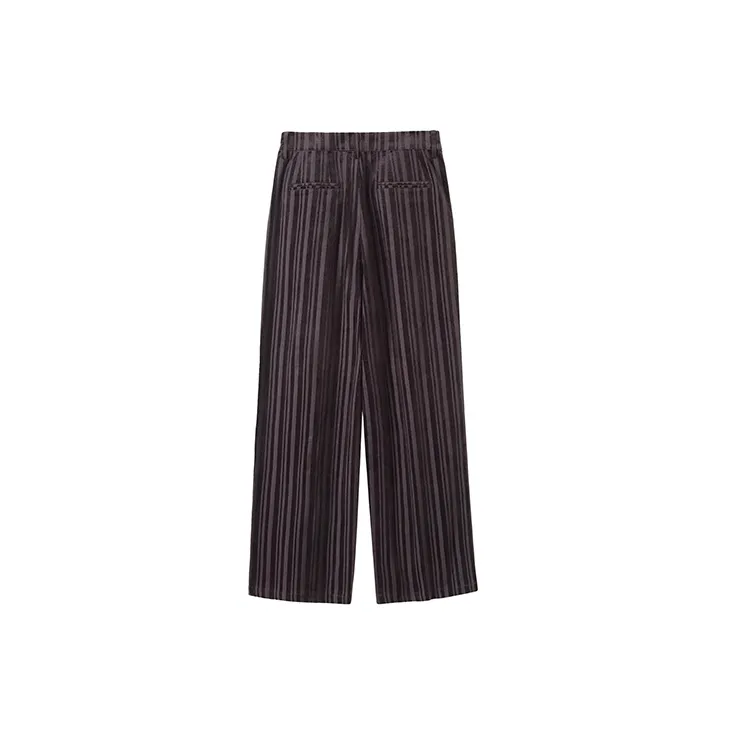 SeminP.ure Spring And Autumn Casual Pants Unisex Solid Color-5