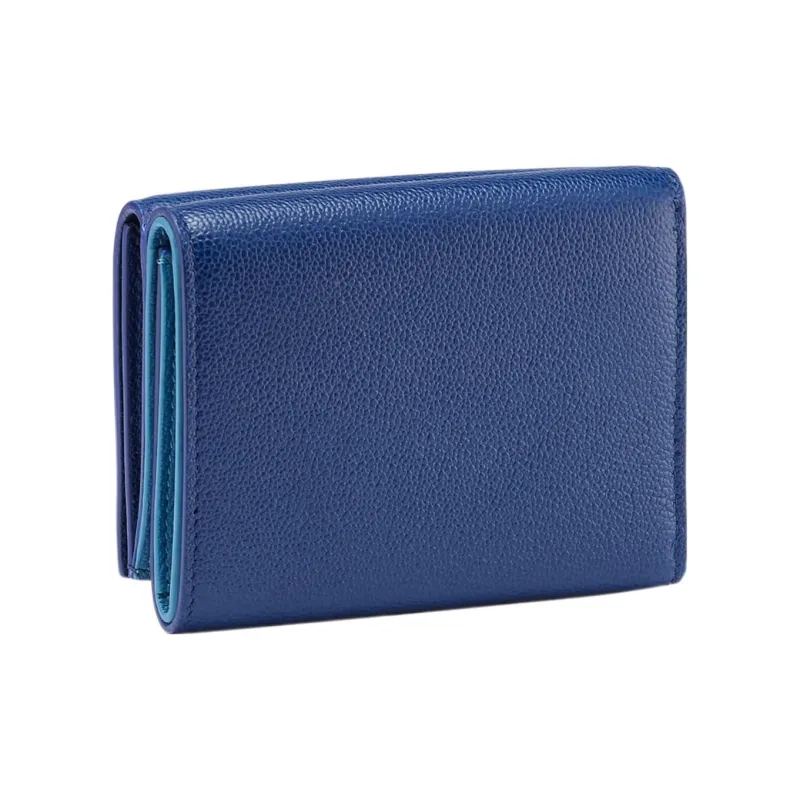BVLGARI Calfskin Card Clip Wallets Men's-1
