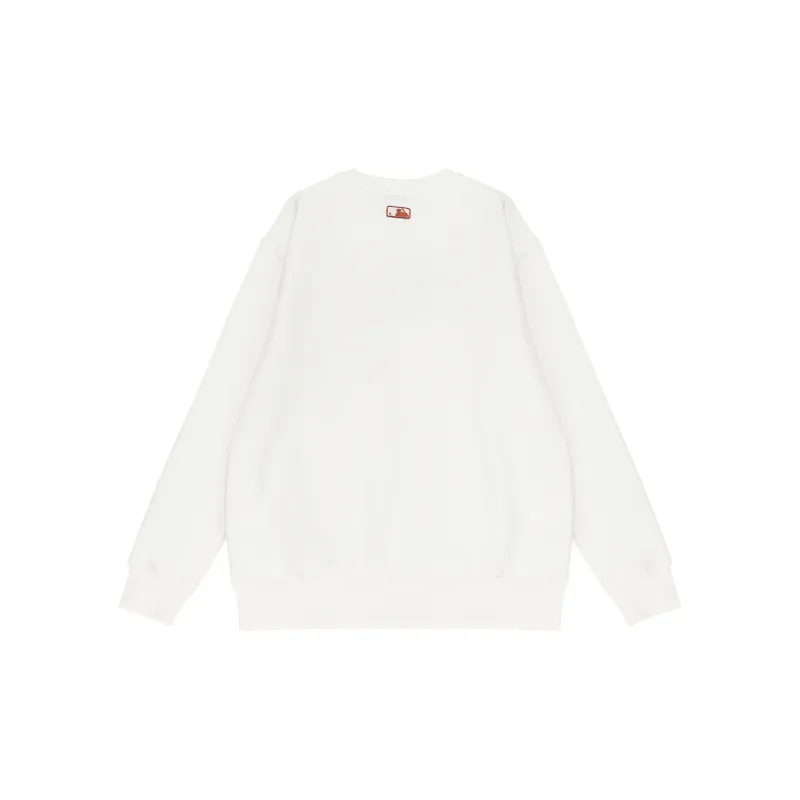 MLB Sweatshirts Unisex Ivory White-1