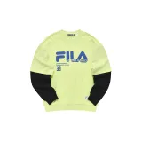FILA FUSION Sweatshirts Men Mulberry Yellow